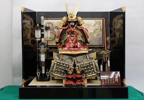 平安道翠作10号大鎧平台飾り-1