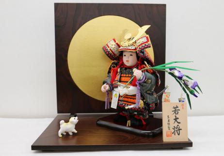 東玉監製将軍子供大将平台飾り-1