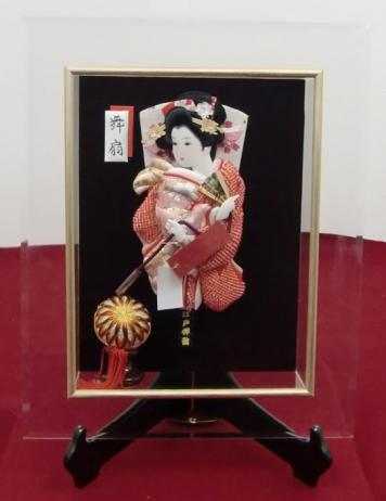 壁掛け羽子板「舞扇」