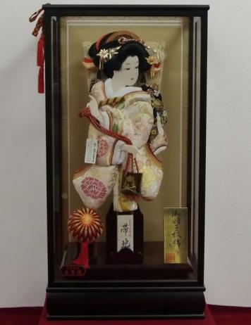 １８号ケース入り羽子板 「帯地こはる」