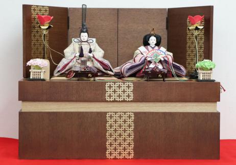 美光作 芥子親王 収納箱飾り-1