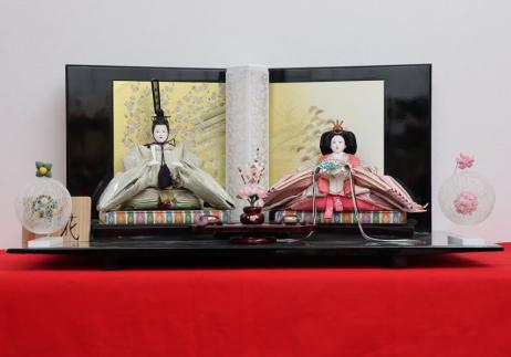 優香作 京十番親王平台飾り-1