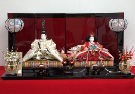 小出松寿作 京十番親王平台飾り-1