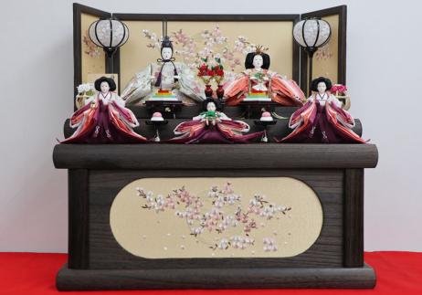 千匠作五人揃い収納箱飾り-1