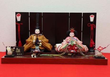 瑞祥作 芥子親王平台飾り-1