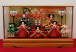 三五親王五人ケース飾り