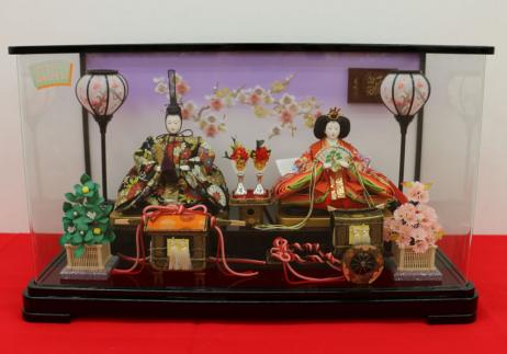 京十番親王飾り （パノラマケース入り）