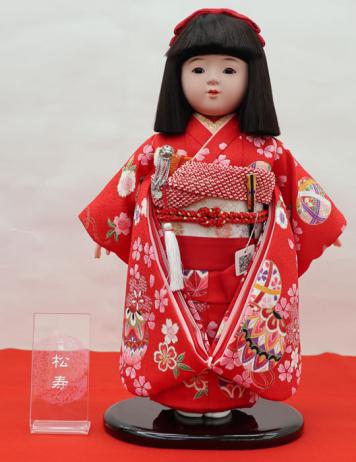 小出松寿作 十号金彩京友禅-1