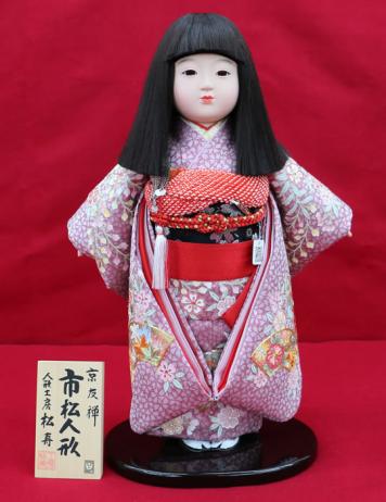 小出松寿作 十二号正絹京友禅-1