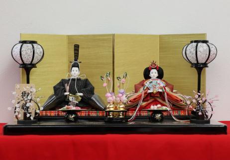 小出松寿作 京十二番正絹親王平台飾り-1