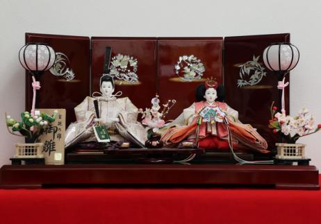 小出松寿作 京十番 親王平台飾り頭師-1